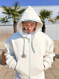 MAISON EXALT SCUBA HOODIE – LIGHT GREY (PRE-ORDER)
