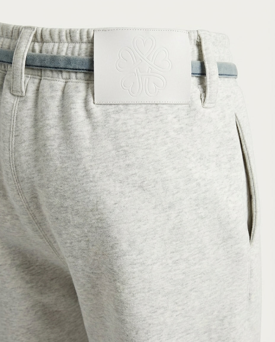 MAISON EXALT SCUBA TRACKSUIT PANTS – LIGHT GREY (PRE-ORDER)