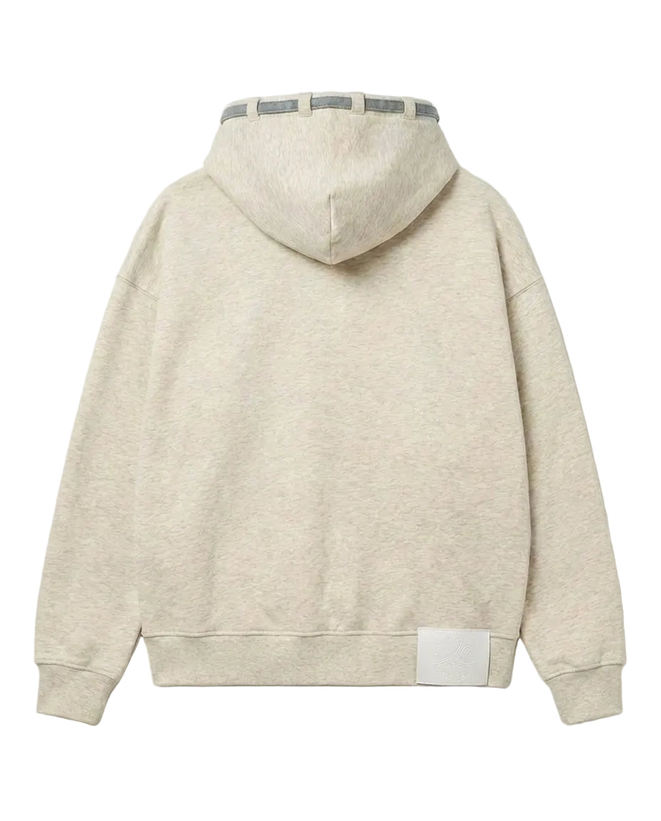 MAISON EXALT SCUBA HOODIE – LIGHT GREY (PRE-ORDER)