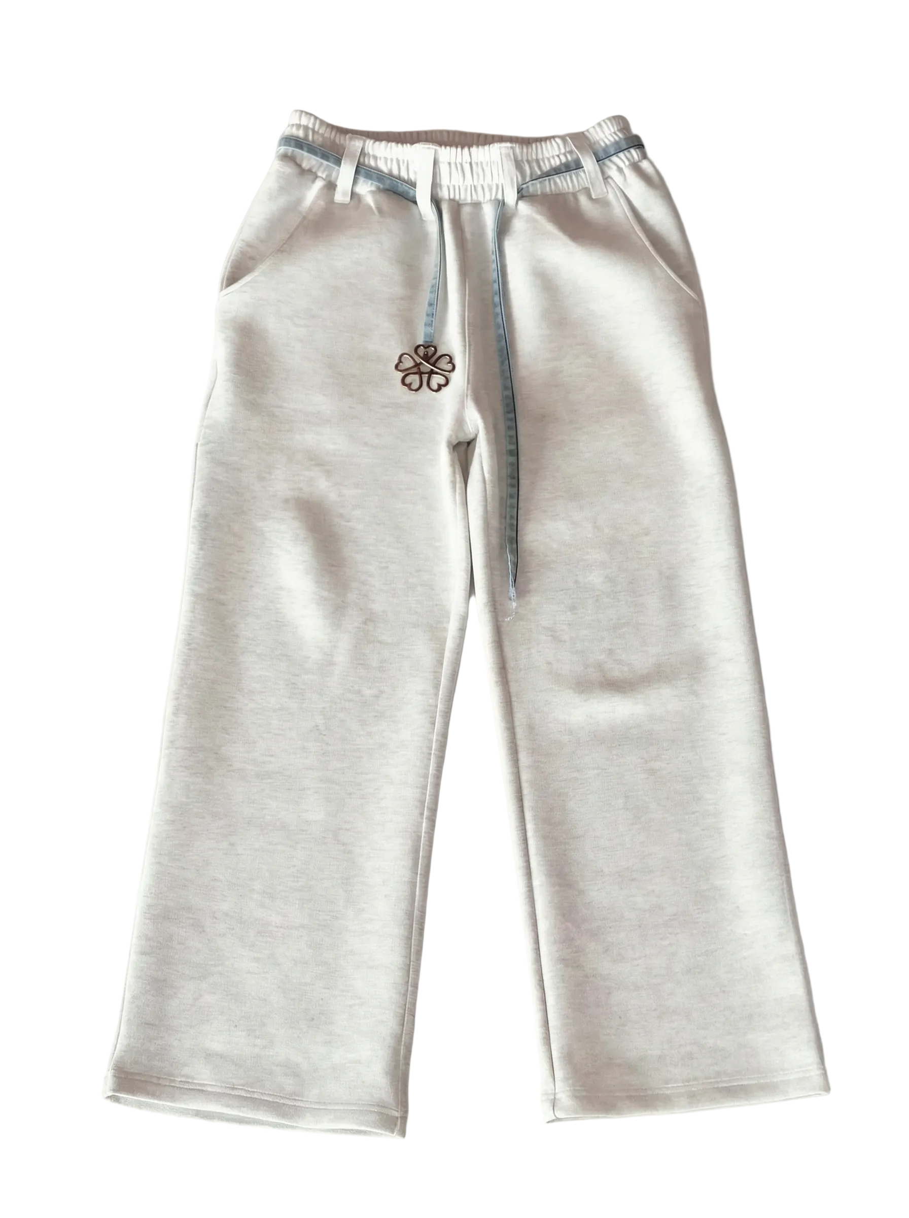 MAISON EXALT SCUBA TRACKSUIT PANTS – LIGHT GREY (PRE-ORDER)